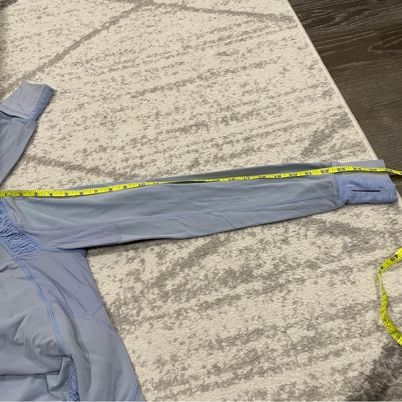 Lululemon Light Blue Hooded Pullover Jacket - Picture 11 of 11